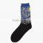 wholesale new design art socks stock items socks/women sock