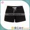 Wholesale plain black women sweats shorts, sports shorts running shorts