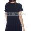 Women Clothing Shortsleeve Loose Flowy Stretch Fabric Knit Crewneck Tunic dresses for women