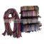 Myfur Rainbow Blend 100% Wool Yarns Stretch Children's Winter Scarfs Kids Lovely Knitted Scarf