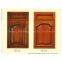 Yelintong good quality top grade natural black walnut door surface green painting