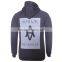 2017 new fashion gentleman's solid hoodies sweatshirts custom logo