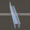 180 degree PVC shower door waterproof strip for 6mm, 8mm, 10mm, 12mm, 15mm thick glass door