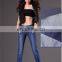 High quality combed stock lot elastic denim fabric
