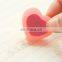 Creative Lovely Heart Eraser Love Jelly Color Rubber Kindergarten Pupils Prizes Children Erasers Stationery Gift