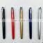 1pcs/lot New arrival stainless steel rod rotating metal ballpoint pen commercial ballpoint pen gift stationery
