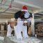 customized outdoor cartoon husky dog animal costume inflatable for christmas decoration