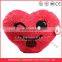 Promotion 40cm plush love heart shaped pillow