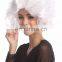 Short white DIVA style party wigs P-W206