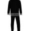 2017 new stylish plain cotton bulk velour sweatsuit custom velvet tracksuit men