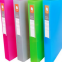 Office Stationery 2D-Ring Lever Colorful Office File Folder