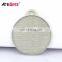 Custom Shaped Metal Blank Old Antique Gold Basketball Sport Medal