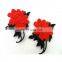 Customzied design new style rose embroidery patch