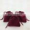 Hot sales high quality custom logo printed drawstring colorful jewelry pouch
