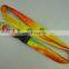 promotional custom lanyard / fiber lanyard / polyester printing lanyard