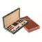 Manufacturer customized high-grade solid wood square flap smartwatch strap packing box