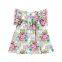 Girl Sunflower Pom Pom Summer Casual Dress Fancy Frocks For Baby Girls