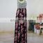 Mother and daughter Long maxi floral printed beach sleeveless vest dress matching clothes dress  (this link for girls,0-6years)