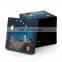 wholesale velvet square foldable folding storage pouffe stool chair ottoman
