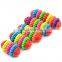 Nontoxic colorful Gear pet toy cheap molar tooth tpr chew dog toys