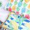 China wholesale chair outdoor cushion 100% polyester tropical fruits pattern printed cushion