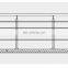 Top Quality Railing Fitting Semicircle Ball Joint Stainless Handrail With Grating Decorative Baluster Ball