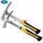 High Quality Wholesale One Piece Carbon Steel Roofing Hammer With Fiberglass Handle