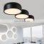 contemporary indoor acrylic aluminum ceiling light , decorative modern ceiling light, E27 light bulb ceiling lamp