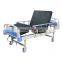 Factory Price Movable 2 Cranks Manual Folding Hospital Bed,Patient Bed,Medical Bed