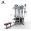 2019 New Design Gym Machine Lzx Fitness Equipment 4 Station Cable Jungle multi gym station