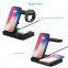 Wireless Charger Stand 15W Qi Fast Charging Dock Station for Apple Watch iWatch 5 AirPods Pro 2 For iPhone 12 11 XS XR X 8 Z5A