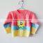100% Cotton School Uniform knitted kids pullover sweater