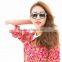 2016 itally design ladies new style heat transfer printed frame sunglasses