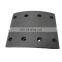 Non-asbestos truck brake parts drum brake shoe lining manufacturing