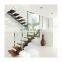 Inside stair modern house residential steel beam wooden staircases
