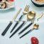 Supplies Wholesale Travel Portable 5pc Luxury 304 Tableware Stainless Steel Cutlery Set