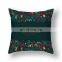 Trendy Merry Christmas Autumn Thanksgiving Home Cushion Polyester African Case Luxury Pillow Cover