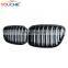 Front grille grill for BMW 5 series GT F07 2010-2017 ABS dual slat front kidney mesh hood