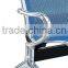 Oupusen knock down airport 3 seat metal waiting chair