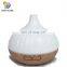 electric ultrasonic wooden aroma essential oil diffuser Mist Humidifier with 7 Colors LED Lights