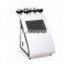 Portable 6 in 1 40k cavitation fat burning ultrasound RF vacuum massage slimming machine