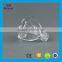 High Quality Mini 24ml Yurt Shaped Clear Glass Aroma Diffuser Bottle