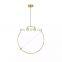 Minimalist Ceiling Hanging Light Art Decoration Bar Restaurant Bedside Lamp Nordic Luxury Creative Circle LED Pendant Light