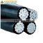 High Quality 3 Core 3x150 95 Abc Cable Aluminum Conductor Medium Voltage