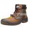 High top leather cheap  boots new design  construction safety shoes for men work
