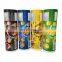 Automatic machine flexible popcorn roll film food grade rice krispies packaging sachets bags aluminum foil packaging for popcorn