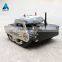 Narrow space use inspection Robot Tins-3 Patrol Robot Chassis mini crawler chassis rubber track with good price