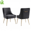 Hot Selling Dining room furniture velvet accent leisure chairs wholesale dining chairs for dining room