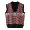 High Quality Women's Fall Casual Cashmere Vest Sleeveless Pullover with V-Neck Embroidered Logo Knitted Woolen Outer Wear
