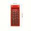5pcs Customized HSS Step Drill 6542 High Speed Steel Step Drill 9mm to 4.5mm Step Drill with 2nd Level Straight Shank for Stainless Steel, Aluminum Alloy, Wood Screws and Countersink Drill Bits. 5pcs for Deal, Customized 300pcs for Deal
